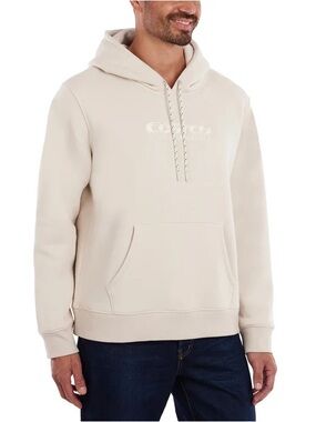Kirkland Signature Fleece Cream Hoodie